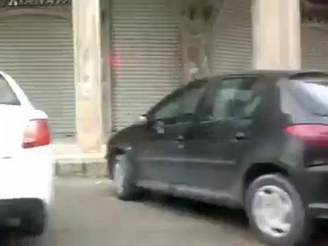 فري برس حماة شارع صلاح الدين إضراب الكرامة 31 12 2011