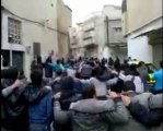 فري برس   حماة حي العليليات مظاهرة صباحية رغم حصار الحي 1 1 2012