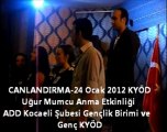 Genç KYÖD ve ADD Canlandırma-Uğur Mumcu Anma_24.Ocak.2012