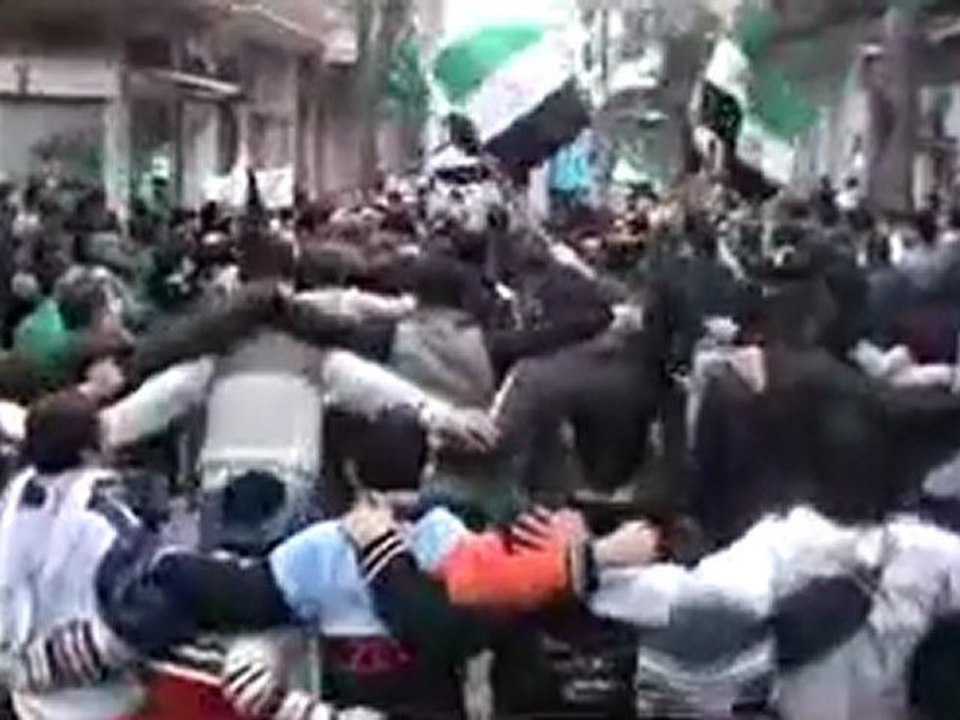 فري برس   حمص باب السباع مظاهرة رااائعة ثورة ثورة سوريا 1 1 2012