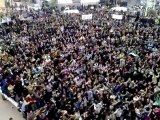 فري برس   حماة كرناز مظاهرة صباحية حاشدة و دعاء على الطاغية بشار 2 1 2012