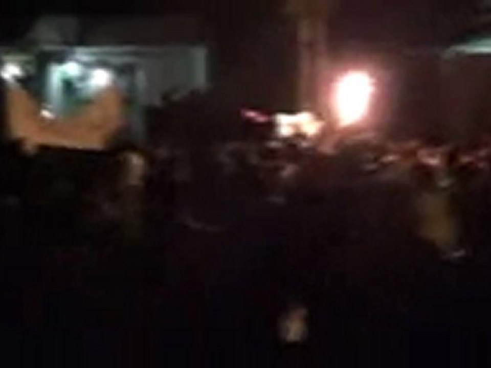 فري برس   ريف دمشق داريا جانب من تشيع الشهيد حسين الحلاق 2 1 2012 ج1