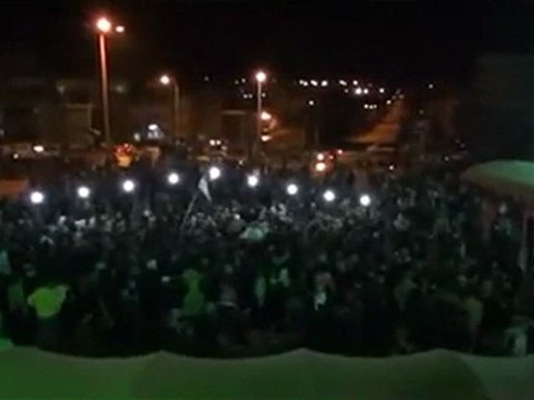 فري برس تشييع الشهيد البطل خالد الزير مدينة ادلب 3 1 2012