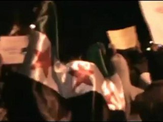 فري برس   مظاهرة الميدان نهر عيشة أربعاء الشهداء 4 1 2012 ج1