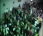 حماه - حي الحميدية - مسائية - الشعب يريد التدويل 5-1-2012