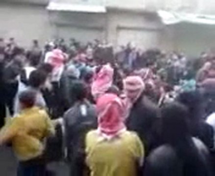 فري برس حلب المرجة مظاهرة أحرار المرجة 5 1 2012 ج1