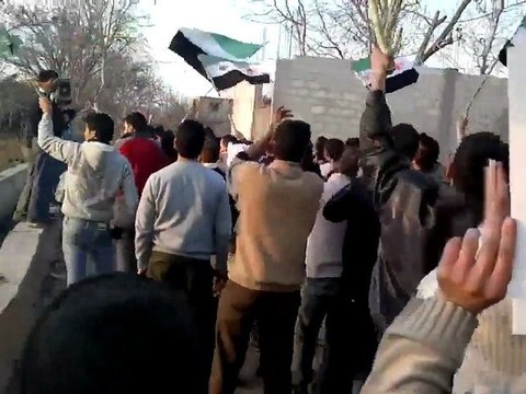 فري برس مظاهرة حي القدم بدمشق جمعة إن تنصروا الله ينصركم 6 1 2012