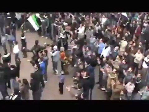 فري برس غوطة دمشق سقبا أحرار سقبا بعد صلاة الجمعة 6 1 2012