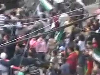 فري برس   مظاهرة باب الدريب عمر بن عبد العزيز 6 2012