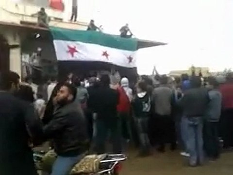 فري برس مظاهرة قرية كحيل حوران جمعة ان تنصروا الله ينصركم بتاريخ 6 1 2012