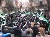 فري برس   حمص باب السباع مظاهرة رائعة جنة جنة ياوطن ياحبيب 6 1 2012