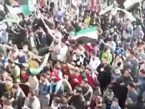 فري برس حماه حلفايا مظاهرة نهارية رائعة تستحق المشاهدة 7 1 2012