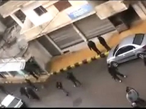 فري برس اللاذقية سلمى الشعب يريد اسقاط النظام و هجوم الشبيحة 6 1 2012