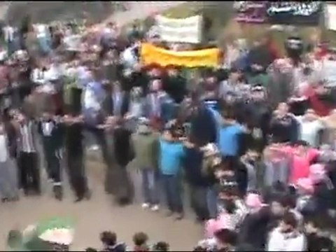 فري برس حماة مظاهرة أبطال طريق حلب جمعه ان تنصروا الله ينصركم 6 1 2012