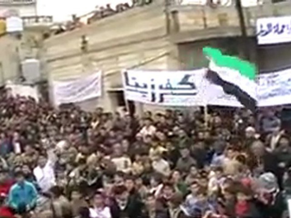 فري برس   حماة كفرزيتا جمعة التدويل مطلبنا مظاهرة حاشدة 6 1 2012
