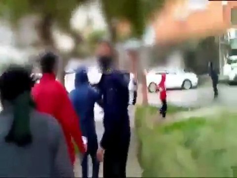 فري برس طرطوس مظاهرة طلابية حي الملعب البلدي 8 1 2012