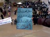 فري برس   حوران   انخل   مظاهرة بعد صلاة العصر 9 1 2012