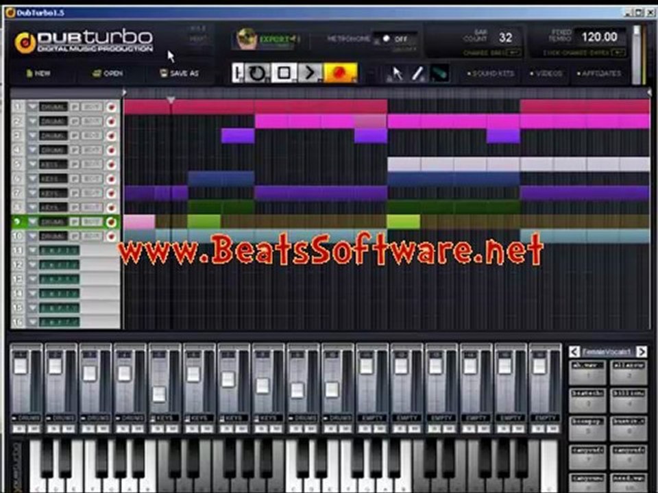 Making House Beats With DUBturbo Music Software