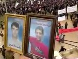 فري برس   ادلب التح تشيع الشهيدين عبدالهادي قطيش وفراس العمر في جمعة دعم الجيش الحر