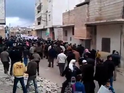 فري برس حلب الاتارب جمعة دعم الجيش الحر 13 1 2012 ج1