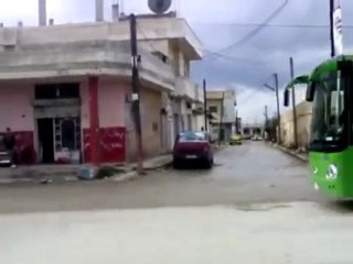 فري برس   دخول تعزيزات امنية وشبيحة الى كفرزيتا بحماة من اتجاه اخر 14 1 2012