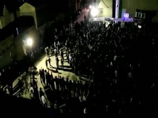 فري برس   مدينة دوما مسائية ثوار المدينة 18 1 2012