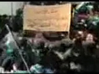 فري برس   حماة حي الشيخ محمد الحامد  الفراية  18 1 2012