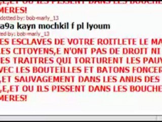Respecter mes soeurs,bande des esclavagistes haineux Marocains,et roitlete