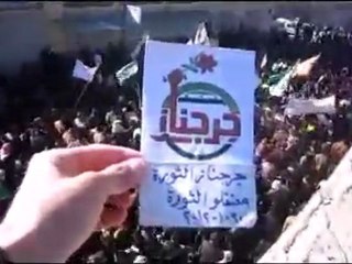 فري برس   ادلب جرجناز جمعة ماقبل اعلان الجهاد 20 1 2012