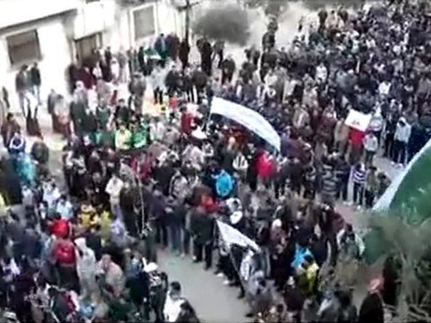 فري برس حمص المحتلة أحرار الوعر القديم جمعة معتقلي الثورة 20 1 2012
