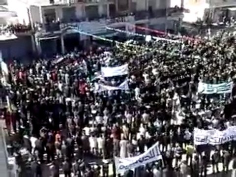 فري برس حماة كرناز مظاهرة تطالب روسيا بموقف مشرف 20 1 2012