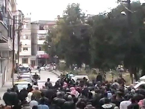 فري برس حمص الخالديّة زفاف الشّهيد زياد حسن المنلا 21 01 2012