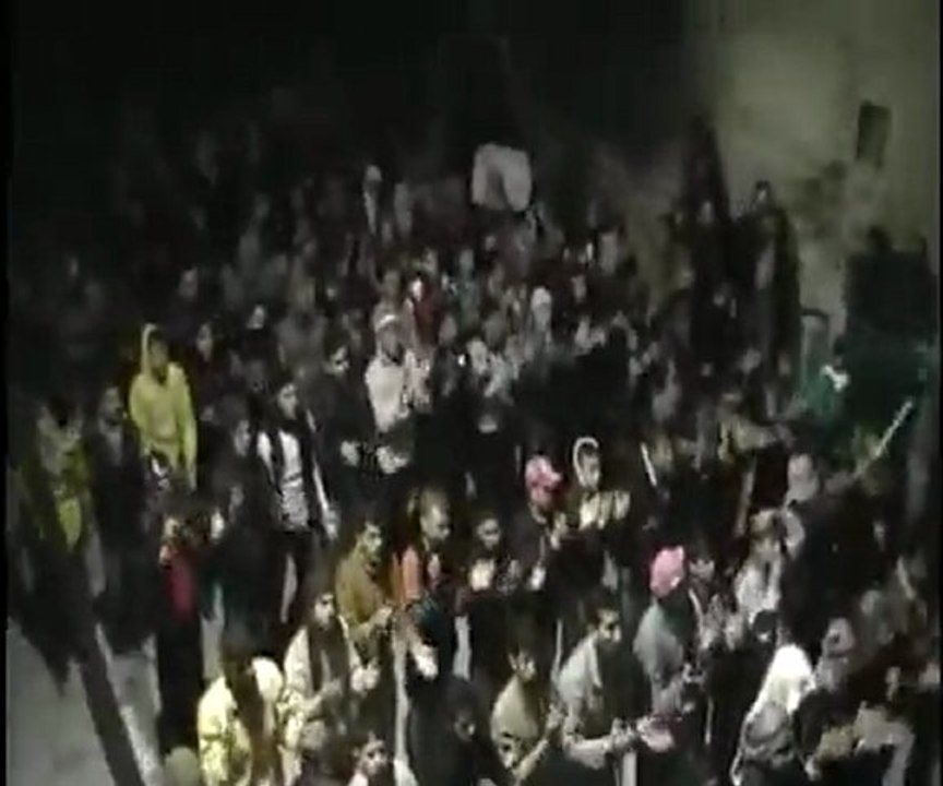 حماه - حميدية - مسائية - ماالناغيرك ياالله -21-1-2012