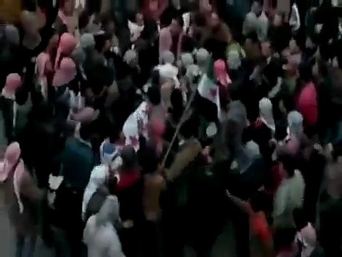 فري برس إدلب معرة النعمان تشييع الشهيد الناشط والبطل حامد زكريا الكركص السبت 21 1 2012