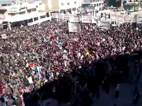 فري برس إدلب بنش جمعة معتقلي الثورة 20 1 2012