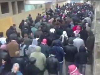 فري برس   تشييع الشهيد علاء جمعة زحيم في أريحا 21 1 2012