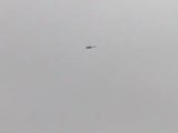 فري برس   حلب   عندان    تحليق طيران في سماء المدينة ظهرا 21 1 2012