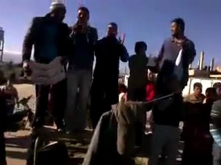 فري برس   حماة حيالين مظاهرة صباحية حاشدة 22 1 2012