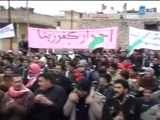 فري برس   حماة كفرزيتا الطبل وليد المعلم 22 1 2012