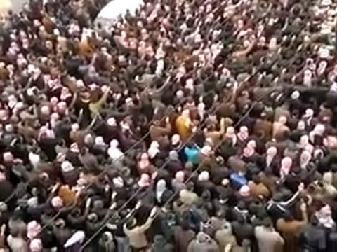 فري برس ادلب تلمنس الشهيد حسين ابراهيم بكور 22 1 2012