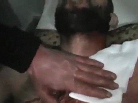 فري برس حمص كرم الزيتون كيف المصاب ينطق الشهادة 23 1 2012