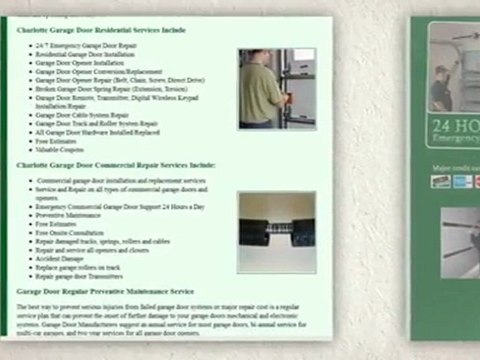 Best Garage Doors Charlotte NC | 704-886-1911