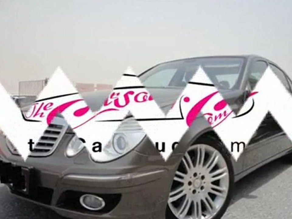 Mercedes Benz E Class 2009-Brown for sale in Qatar
