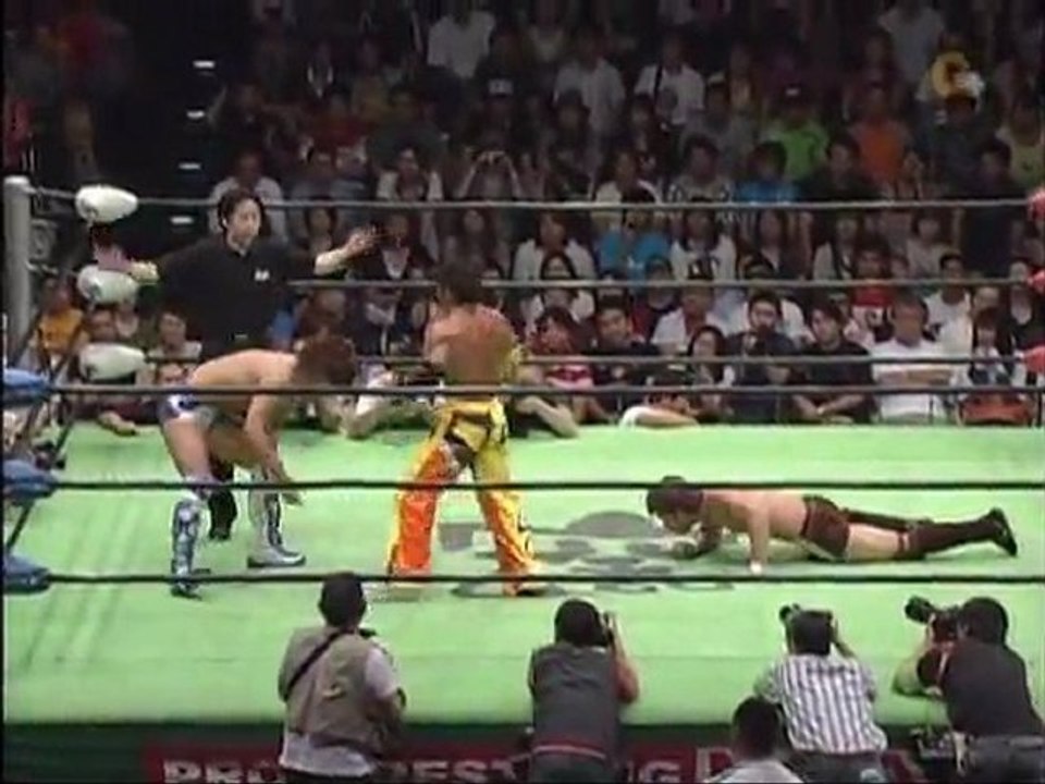 NOAH 12.07.2009 - KENTA & Taiji Ishimori vs Atsushi Aoki & Kota Ibushi