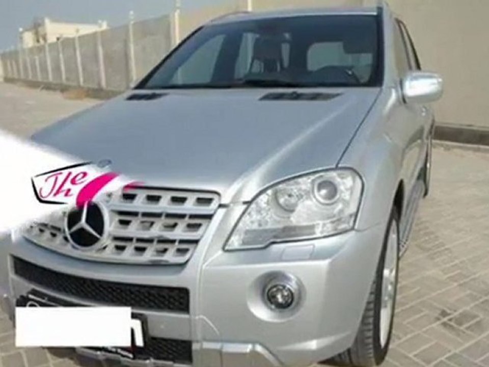 Mercedes Benz M Class 2010-Silver for sale in Qatar