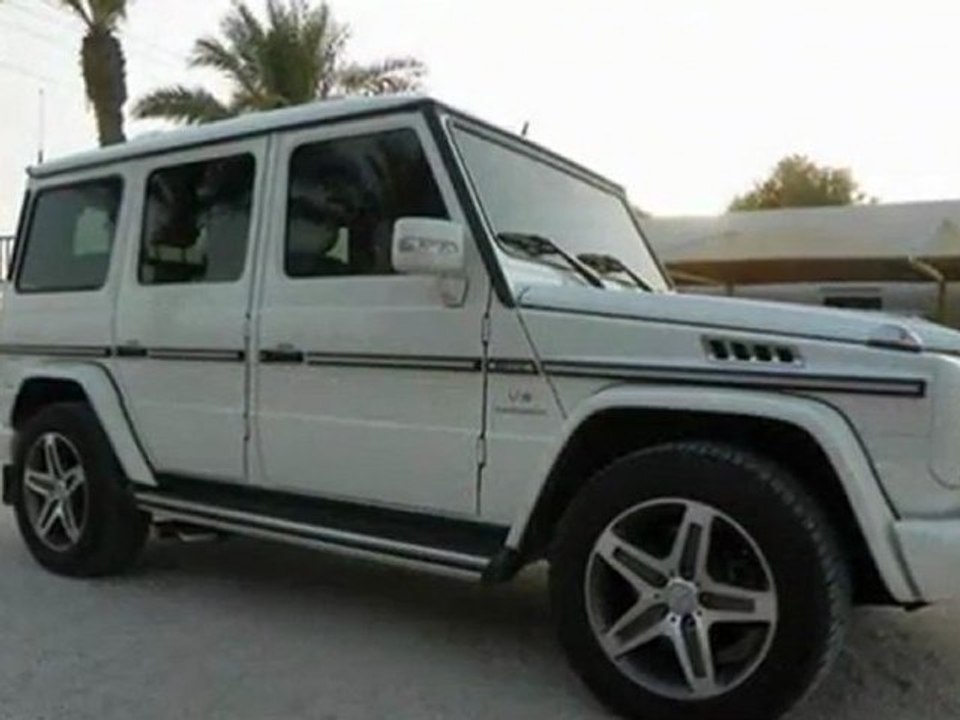 Mercedes Benz G Class 2009-White for sale in Qatar