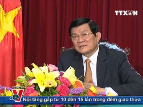 THỜI SỰ 12H 23.01.2012 CLIP 1/3, TTXVN, VNEWS, VNA, TRUYỀN HÌNH THÔNG TẤN, TTXVN