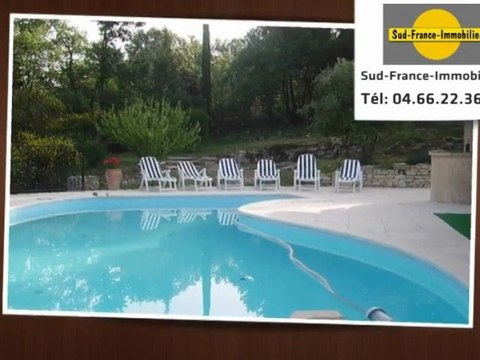 Réf. 1229-2 - A vendre - maison - UZES (30700) - 6 pièces - 126m²