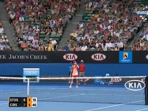 Sorana Cirstea vs Samantha Stosur Melbourne 2012