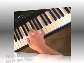 Cours de piano - L'arpège mineur